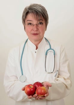 female doctor or woman doctor