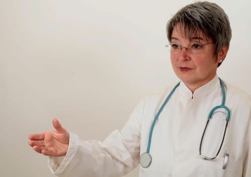 female doctor or woman doctor