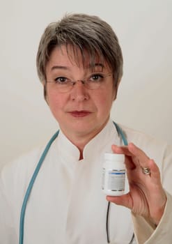 female doctor or woman doctor
