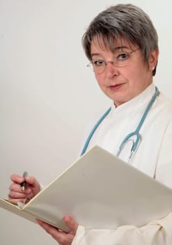 female doctor or woman doctor