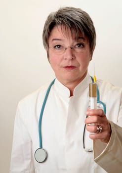 female doctor or woman doctor