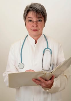 female doctor or woman doctor