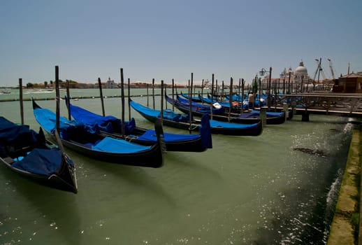 Gondolas in Venice 2
