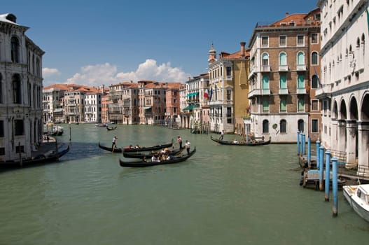 Gondolas in Venice 3