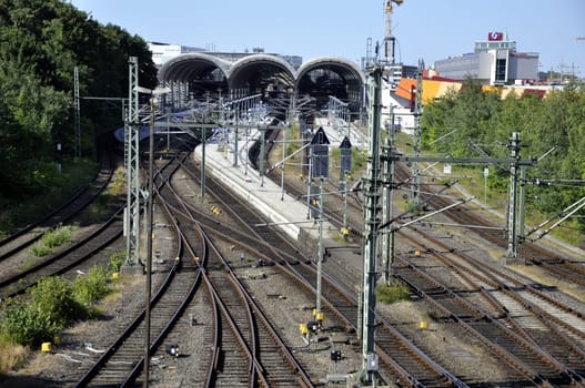 Entrance to Kiel Central Station