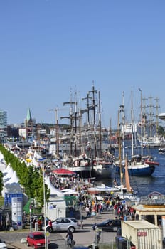 Kiel Week at the Hörn
