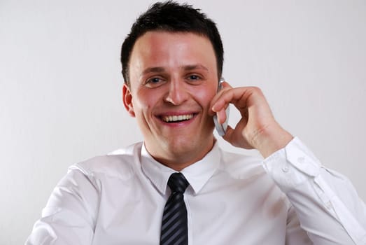 Smiling businessman