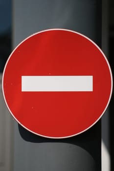 Forbidden Traffic Sign