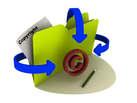 copyright folder