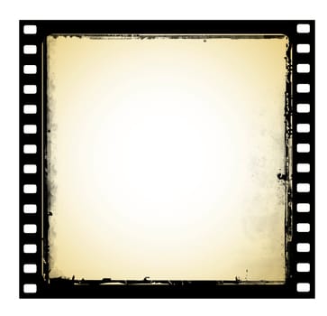 grunge film frame
