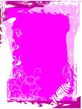 Pink Floral Background