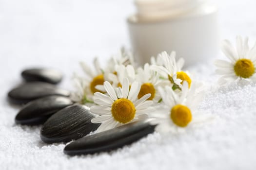 Care with chamomile