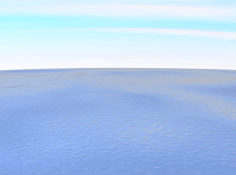 Wide ocean