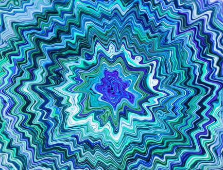 Abstract blue design
