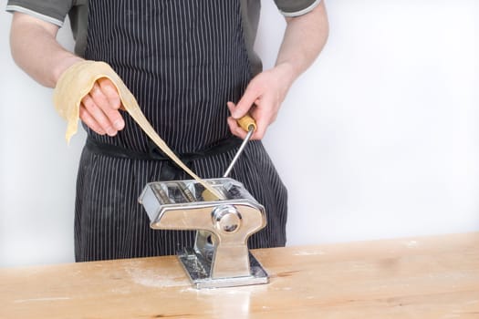 Cranking the dough