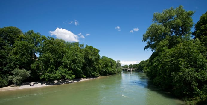 The Isar in Munich