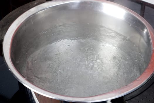 Boiling water