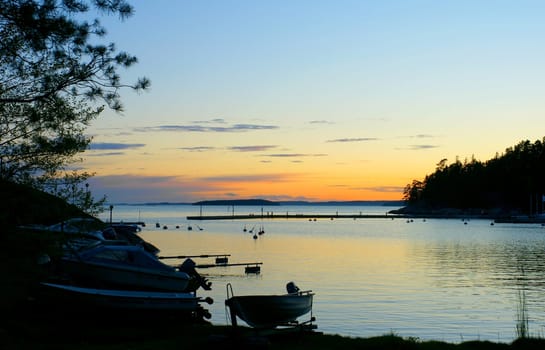 in front of the bay of Airisto on the island of Stormälö west of Pargas