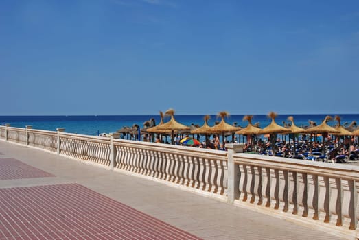 Bathing bay in Mallorca