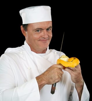 Orange Peeling Chef