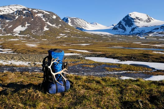 Backpack in Sarek