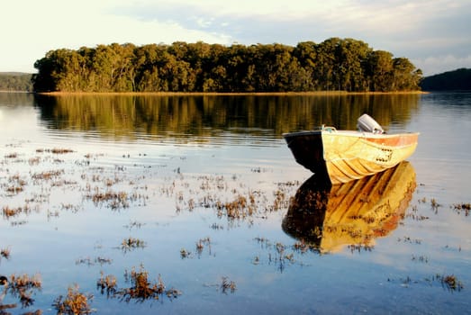 Boat on the Smithlake