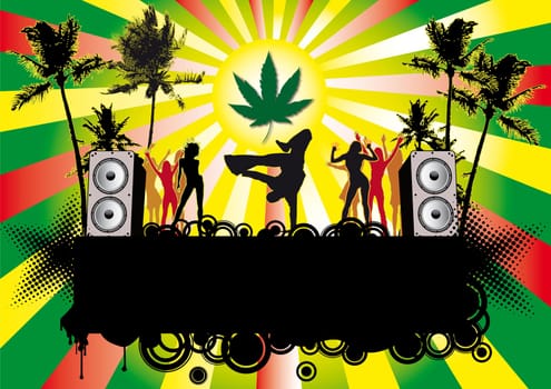 Beachparty Jamaika