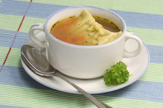 Maultaschen soup