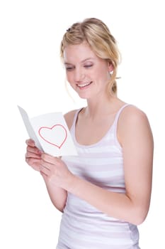 Happy young woman