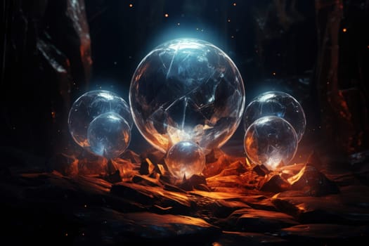 Immerse yourself in the realm of magic with this captivating illustration by a professional visual artist.