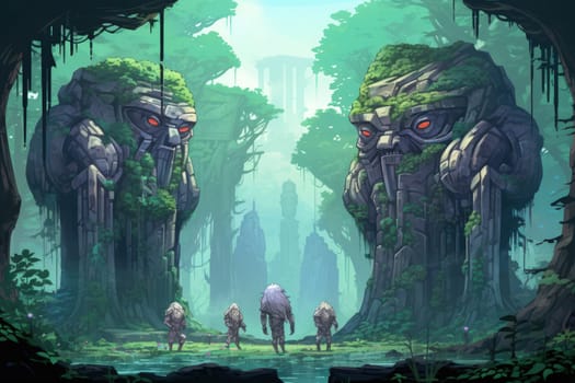 In the realm of fantasy, ancient golems stand as remarkable creations of mystical craftsmanship.