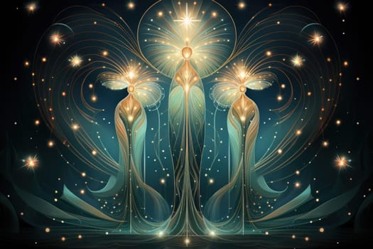 Enter the realm of fantasy and behold the enchanting presence of ethereal moonlight sprites.
