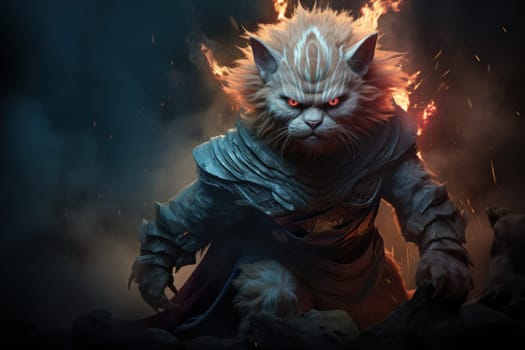Witness the power and majesty of the ferocious thundercats in this captivating illustration crafted by a professional visual artist.