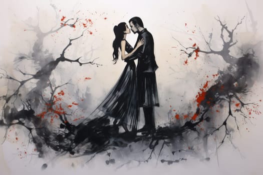 Step into a world where hauntingly beautiful vampires captivate with their ethereal allure.