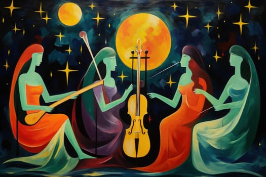 In the realm of fantasy, celestial harpists are ethereal beings whose music transcends the mortal plane and reaches the celestial realms.