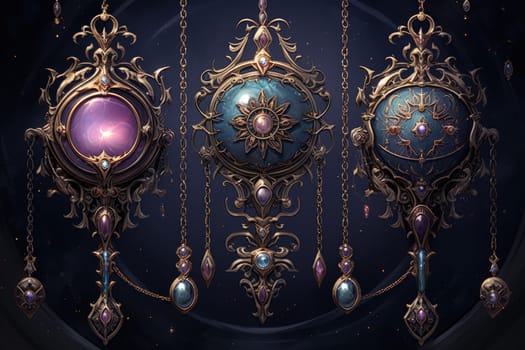 Deep within the realms of fantasy lie cursed amulets of forgotten sorcery, relics of a bygone era when magic ran rampant.