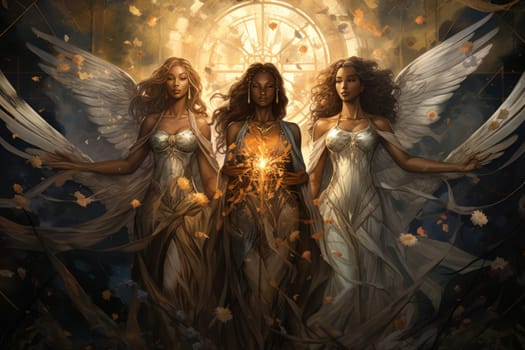 In the realm of fantasy, celestial beings captivate with their ethereal presence. These radiant creatures, adorned with wings of pure light, embody grace and purity.