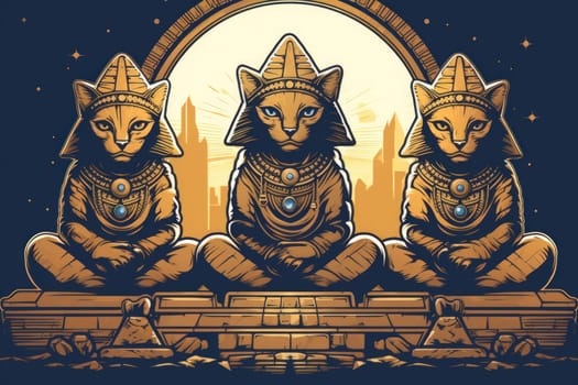 Delve into a realm of mystery and intrigue, where enigmatic sphinxes reign as guardians of ancient secrets.