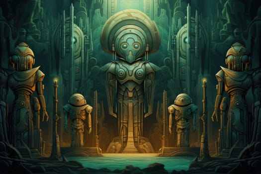 In the realm of fantasy, ancient golems stand as remarkable creations of mystical craftsmanship.