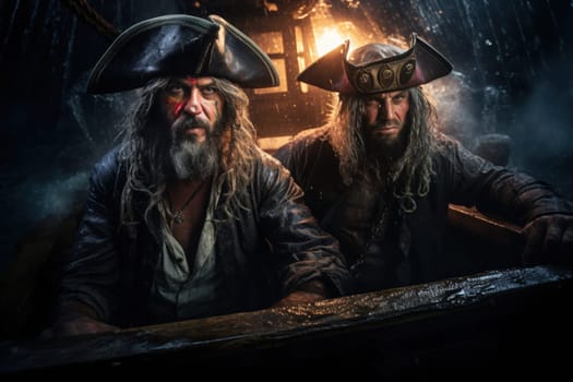 Set sail on a thrilling adventure where daring pirate captains navigate through enchanted seas.