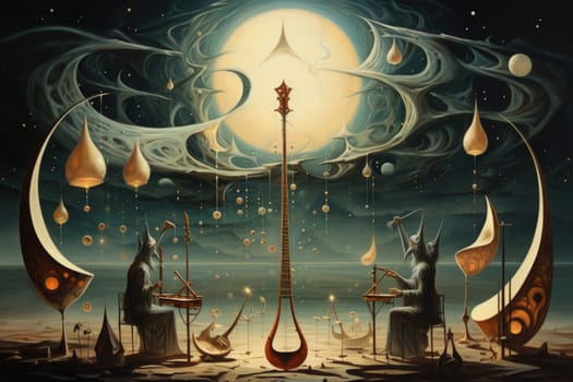 In the realm of fantasy, celestial harpists are ethereal beings whose music transcends the mortal plane and reaches the celestial realms.
