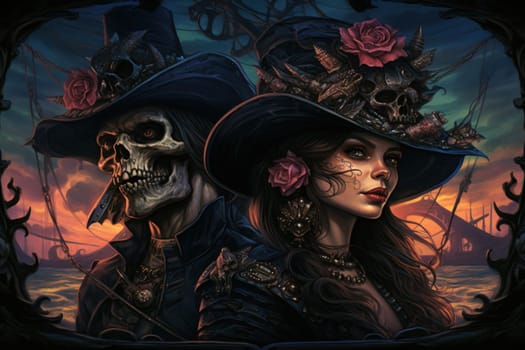 Set sail on a thrilling adventure where daring pirate captains navigate through enchanted seas.