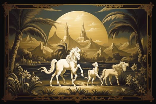 Embark on a mystical journey where elusive centaurs, with their ethereal grace, gallop through moonlit meadows.