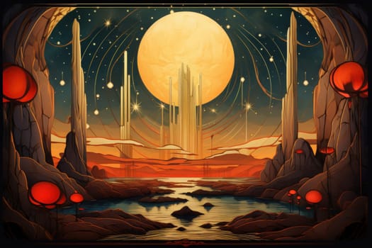 Deep within the realms of fantasy, harmonious singing stones lie, their mystical nature revealed when struck.