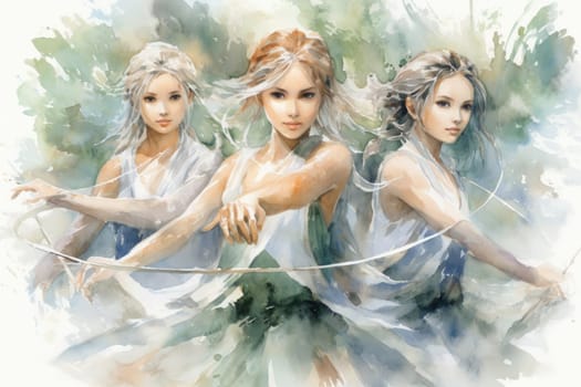 Immerse yourself in a world of fantasy where elven archers stand tall, their keen eyes piercing through the shadows.