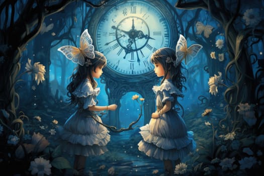 Step into a world where fantasy and mechanics intertwine, and witness the marvel of clockwork fairies.