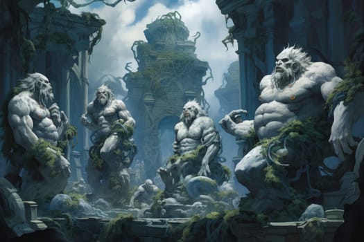 In the realm of fantasy, ancient golems stand as remarkable creations of mystical craftsmanship.