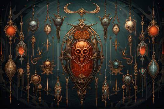 Deep within the realms of fantasy lie cursed amulets of forgotten sorcery, relics of a bygone era when magic ran rampant.