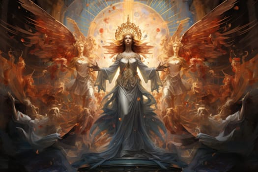 In the realm of fantasy, celestial beings captivate with their ethereal presence. These radiant creatures, adorned with wings of pure light, embody grace and purity.