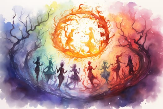 In the realm of fantasy, elemental chaos spirits are enigmatic beings that personify the raw and untamed powers of nature.